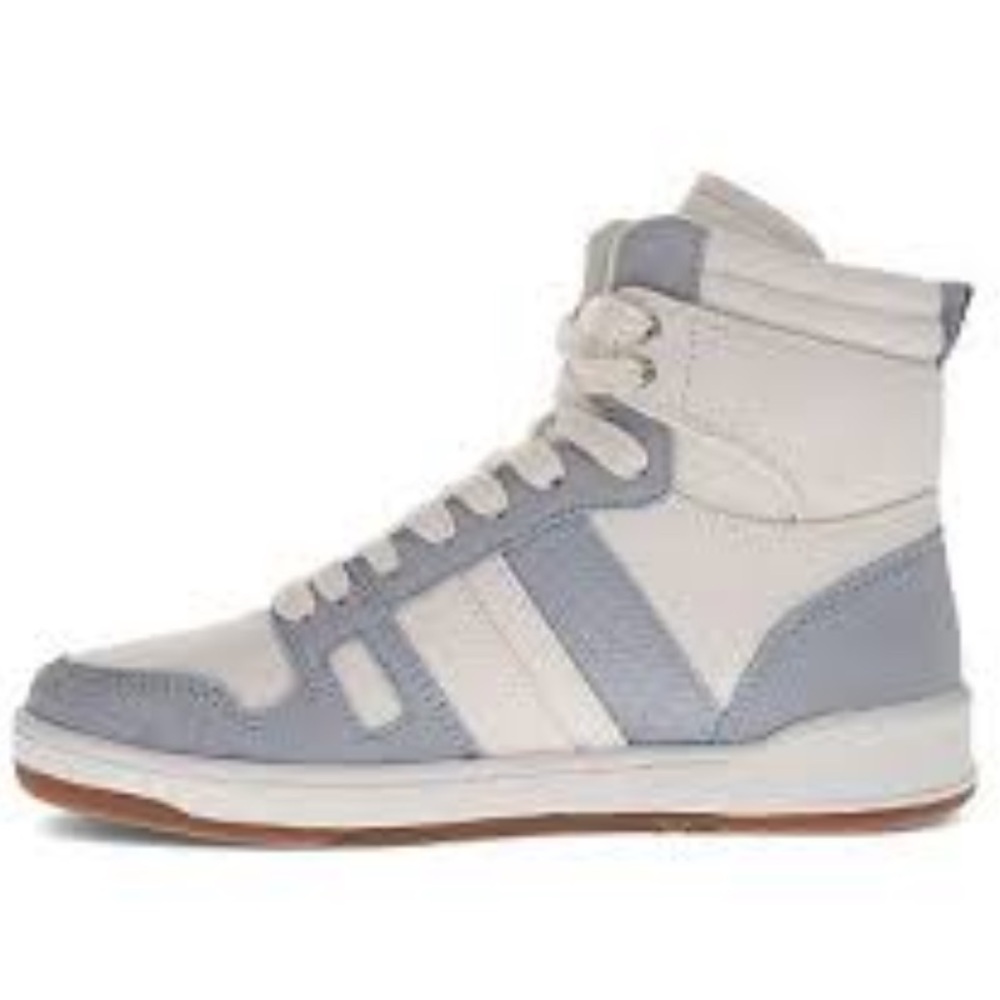 Levi's Womens Venice
Synthetic Leather Casual High Top Sneaker Shoe, White/Blue